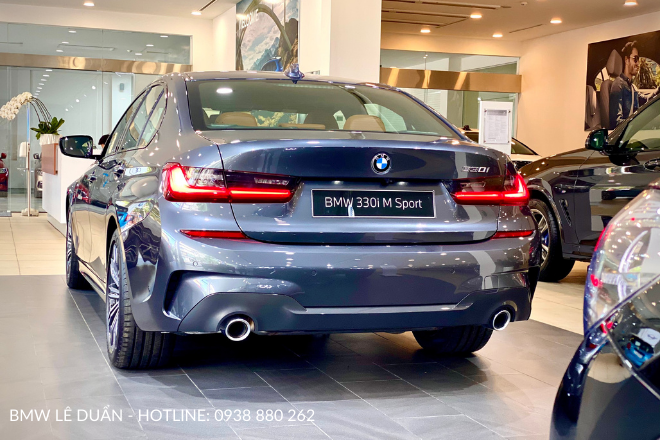 bmw 330i m sport - den hau & duoi xe