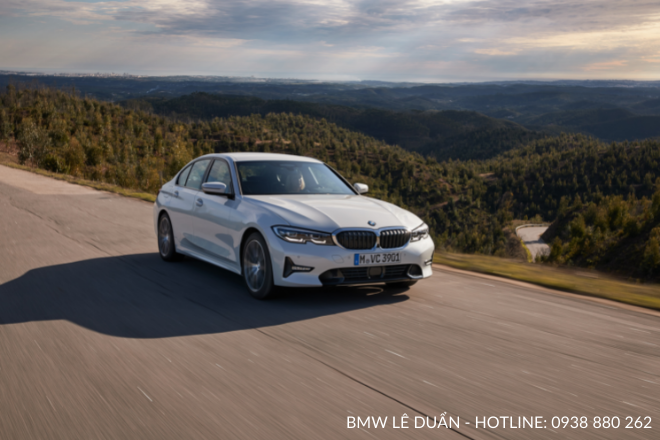 bmw series 3 2021 - mau trang